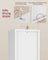 3-Tier Bookshelf - Wood - Rustic Brown - Open Compartments