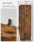 8-Compartment Bookshelf - Wood - Oak - Free Standing Storage and Display Unit