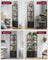 Corner Shelf - 5-Tier Storage Unit - Wood - Rustic Brown
