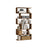 Wooden Cube Display Shelf - Wood - White - 6-Tier Freestanding Shelving Unit and Room Divider