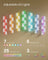 Wall Mounted Corner Shelf - 20L - Particleboard - RGB LED Lights