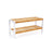 2-Tier Rack - Bamboo - Natural Finish - Versatile Storage Shelf