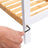 2-Tier Rack - Bamboo - Natural Finish - Versatile Storage Shelf