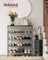 5-Tier Shoe Rack - Steel - Charcoal Grey