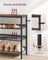 4-Tier Metal Shoe Rack - Steel - Expandable