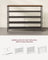 5-Tier Shoe Rack - Steel Frame - Rustic Brown and Black - Narrow Storage Organizer for Wardrobe and Hallway