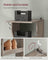 Shoe Rack - Metal - Heather Greige - 7-Tier Design for Small Spaces