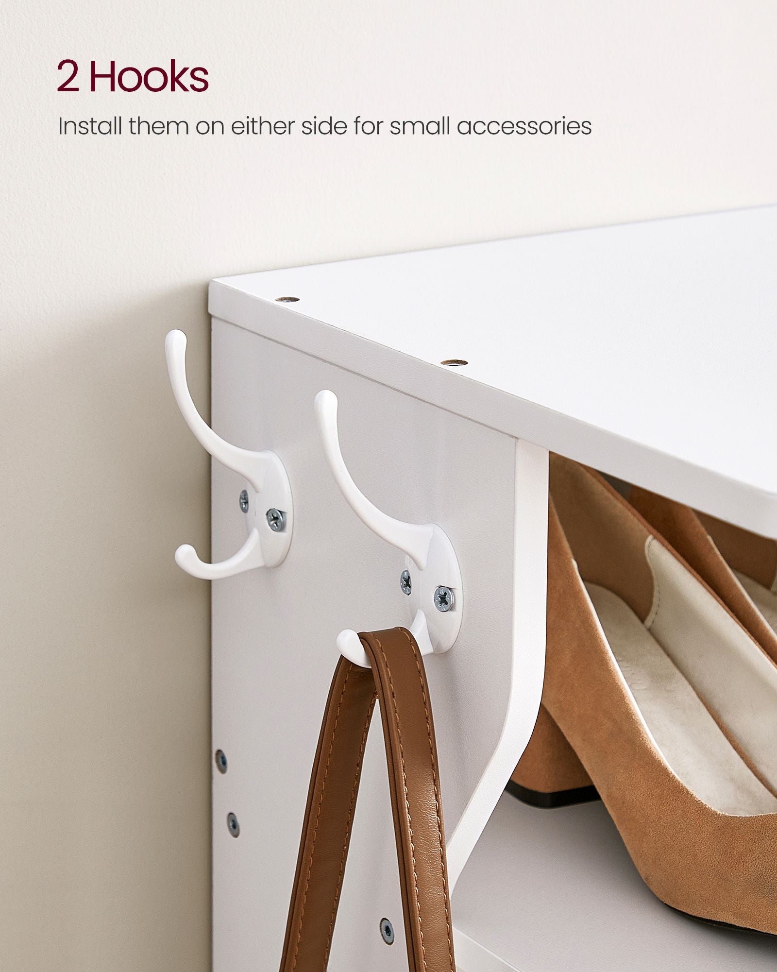 Shoe Rack - Engineered Wood - Neutral Color