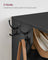 Slim Shoe Rack - Metal - Black - 6-Tier Storage for Small Spaces