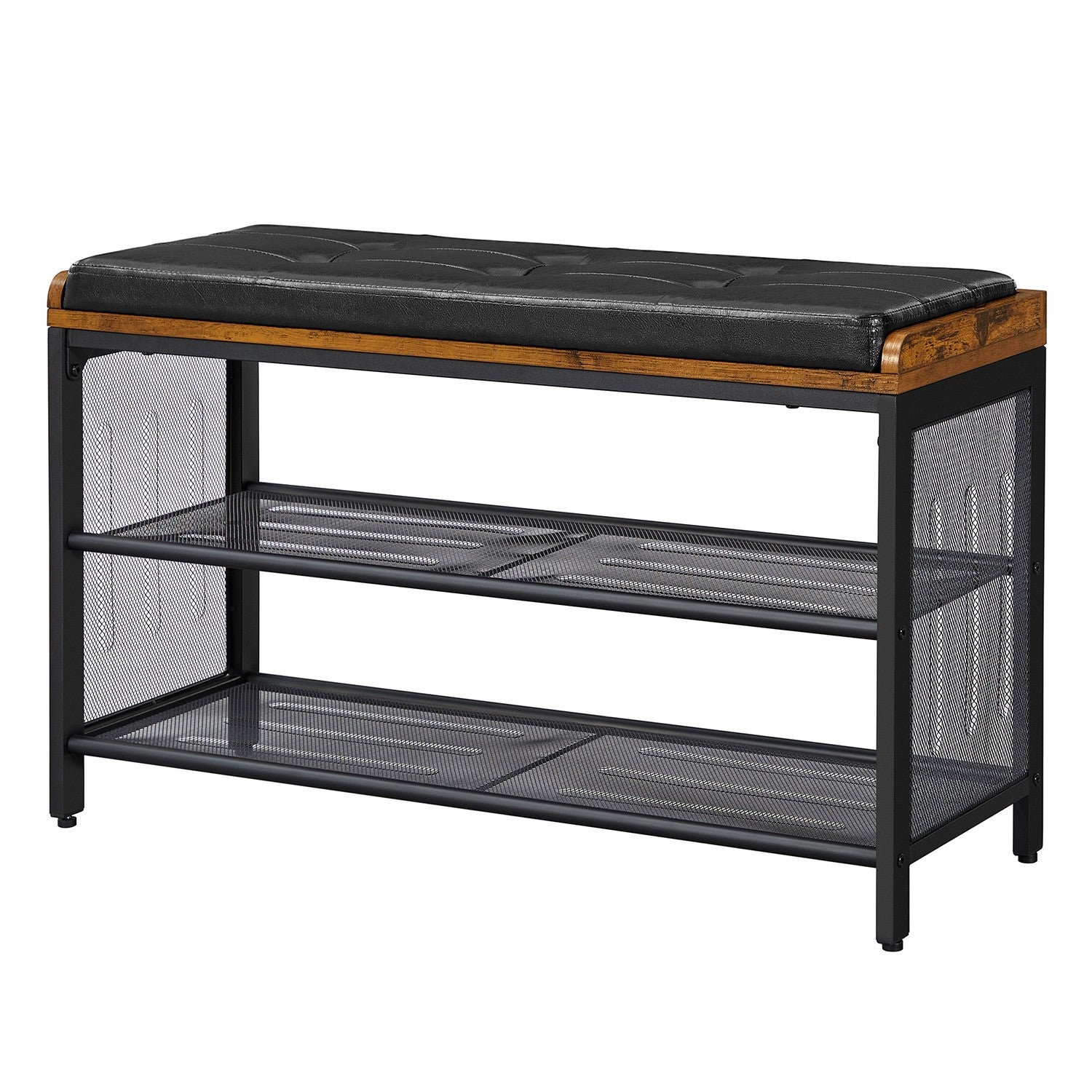 Shoe Bench - 80L - Particleboard - Padded Seat