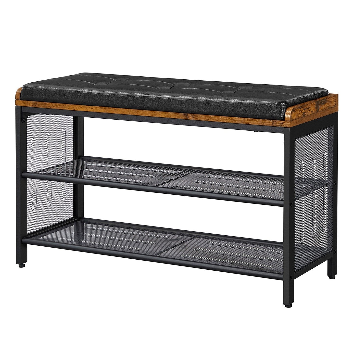 Shoe Bench - 80L - Particleboard - Padded Seat