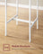 Square Bar Table Set - Includes 2 Bar Stools - Wood - Golden Oak