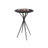 Round Cocktail Table - Metal - Ink Black