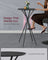 Round Cocktail Table - Metal - Ink Black