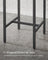 Tall Square Bar Table - Heavy-Duty Steel - Natural Wood