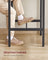 Breakfast Bar Table - Heavy-Duty Steel - Ebony Black - Square