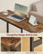 Bar Table Set with 2 Stools - 30L - Particleboard - Storage Shelves