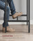 Bar Table - Steel Frame - Rustic Brown and Black - Square