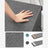 Laundry Basket - Linen-Look Fabric - Dark Grey - 85L Capacity with Magnetic Lid and Removable Liner Bag