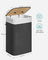 Foldable Laundry Basket - Bamboo - Natural - XL Capacity with Removable Washable Lining