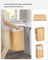 Bamboo Laundry Hamper - Natural - XL Foldable with Removable Washable Lining
