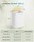 Laundry Basket - Bamboo - White - 95 L