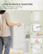 Laundry Basket - Bamboo - White - 95 L