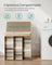 Laundry Hamper - Bamboo - Natural Beige - Removable and Machine Washable with Lid and Handles