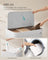 Laundry Hamper - Bamboo - Cloud White - Removable and Machine Washable with Handles