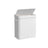 Laundry Hamper - Bamboo - White - 100L with Lid and Handles