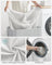 Divided Laundry Basket - Bamboo - Grey - 100L Capacity with Removable Liners and Lid