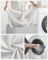Divided Laundry Basket - Bamboo - Grey - 100L Capacity with Removable Liners and Lid
