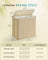 Laundry Basket - Bamboo - Natural - 170 L Capacity with Removable Liner and Lid