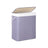 Laundry Hamper - Fabric - Distressed Grey - With Lid