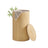 Laundry Basket with Lid - 90L - Bamboo - Collapsible