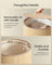 Laundry Basket with Lid - 90L - Bamboo - Collapsible