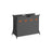 Laundry Hamper - Fabric - Slate Grey - 4 Sections with Collapsible X-Frame