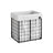Collapsible Laundry Basket - 50L - Metal Wire Frame - Removable and Washable Liner