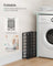 Collapsible Laundry Basket - 50L - Metal Wire Frame - Removable and Washable Liner
