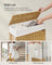 Slim Laundry Basket - Synthetic Rattan - Goose Yellow - 55L Capacity with Lid and Handles