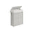 Slim Laundry Basket - Synthetic Rattan - Cloud White - Foldable with Lid and Handles