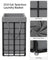 Collapsible Laundry Basket - Metal Wire Frame - Ink Black and Slate Grey - Removable and Washable Liner