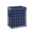 Laundry Basket - Metal Wire Frame - Gray - Collapsible with Removable Washable Liner