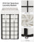 Collapsible Laundry Basket - Metal Wire Frame - Ink Black - Removable and Washable Liner