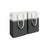 Collapsible Laundry Hamper Set of 2 - Fabric - Ink Black - 75 L Capacity