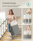 Collapsible Laundry Hamper Set - 75 L Capacity - Fabric - Slate Grey - Freestanding and Easy to Transport