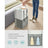 Set of 2 Large Laundry Baskets - Fabric - Dark Grey - Freestanding with 2 Compartments