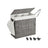 Laundry Basket - Rattan-Style - Natural - 3 Compartments with Removable Liner and Lid