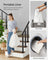 Laundry Basket - Rattan-Style - Natural - 3 Compartments with Removable Liner and Lid