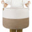 Laundry Basket - 100L with Handle - Cotton Rope - Brown & Beige